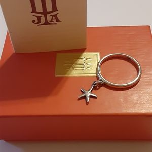 James Avery Silver Starfish Ring
